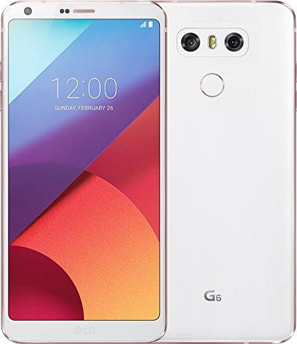 LG G6 - Smartphone Libre Android (Pantalla QHD Plus Full Vision de 5,7'', cámara de 13 MP, 32 GB de Memoria, Android 7.0), Blanco