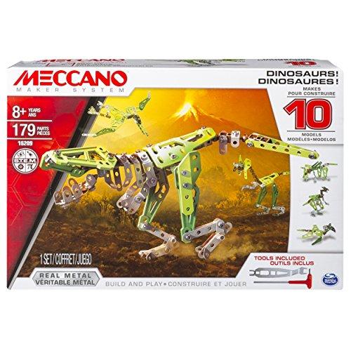 MECCANO - 6033323 - Juego de construcción - Dinosaurios 10 Modelos