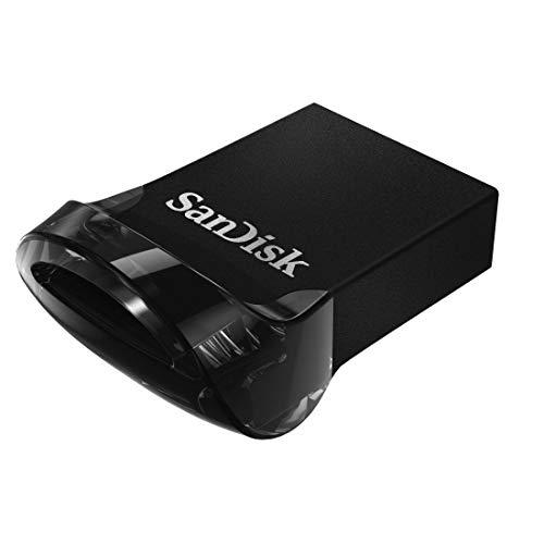 Memoria flash USB 3.1 SanDisk Ultra Fit de 256 GB con hasta 130 MB/s de velocidad de lectura
