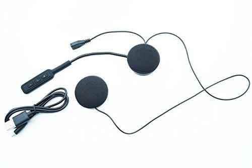 micrófono auriculares Bluetooth Impermeable Casco Moto Scooter llamadas MP3 J008