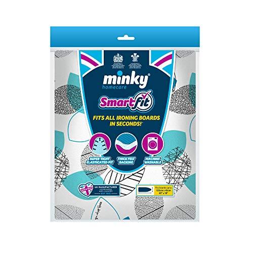 Minky Cubierta para Tabla de Planchar de Ajuste Inteligente - un Tamaño Que se Ajusta a Todo