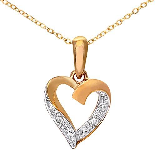 Naava Collar para Mujer de Oro Amarillo 9K con Diamante 0.005 ct