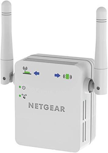 Netgear WN3000RP Repetidor WiFi N300, Amplificador WiFi Velocidad de hasta 300Mbps, Puerto Lan Gigabit, Compatibilidad Universal