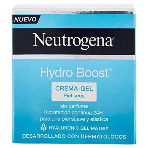 Neutrogena - Crema facial en gel Hydro Boost de uso diario - Para una hidratación duradera y no grasa - Piel seca - 50 ml