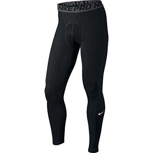 Nike Cool Tight - Mallas para hombre, Negro (Black/Dark Grey/White), L