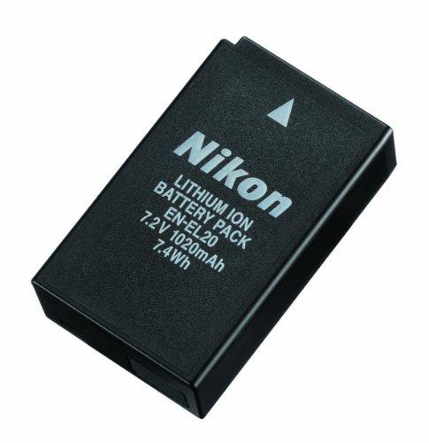 Nikon EN-EL20 - Batería Recargable para Nikon 1 J1 (7.2 V, 1200 mAh, ión de Litio)