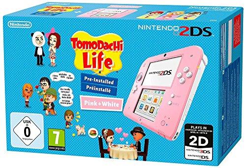 Console Nintendo 2DS - rose & blanc + Tomodachi Life préinstallé - édition spéciale [Importación francesa]