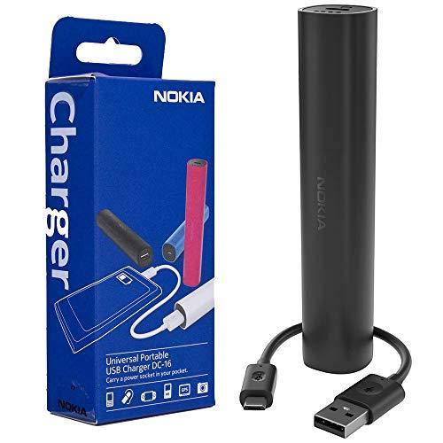 Nokia DC-16BK - Batería externa de carga rápida para dispositivos móviles (Li-ion, 1800 mAh, USB), color negro