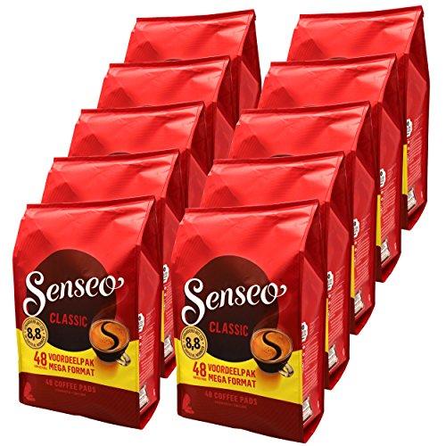 10x Paquetes de Cápsulas de Café Senseo Regular (48 Cápsulas)
