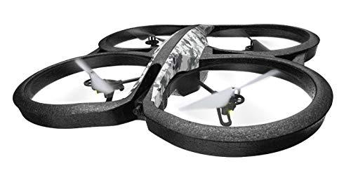 Parrot AR.Drone 2.0 Elite Edition Snow - Dron cuadricóptero (12 minutos de vuelo, cámara HD, 50 metros de alcance, pilotaje con Smartphone o Tablet)