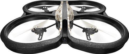 Parrot AR.Drone 2.0 GPS Edition - Dron cuadricóptero (12 minutos de vuelo, cámara HD, 50 metros de alcance, pilotaje con Smartphone o Tablet) + Flight Recorder GPS + Memoria interna 4GB