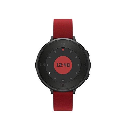 Pebble BXPETR14B - Smartwatch, color negro