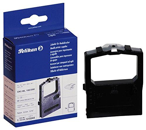 Pelikan Ribbon for Oki ML 182/390 Nylon Black cinta para impresora - Cinta de impresoras matriciales (Nylon HD Re-Inking, 39,15 g, 5312 pieza(s), Box)