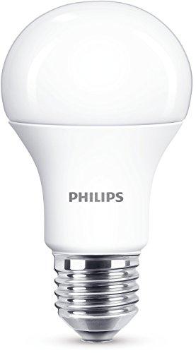 Philips Lighting Bombilla Pera E27 LED, 4 W, Blanco Cálido, Pack de 1