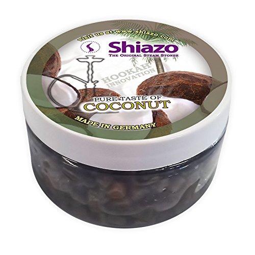 Shiazo - Sustitutivo de tabaco sin nicotina, en forma de piedrecitas, 100 g, sabor a coco