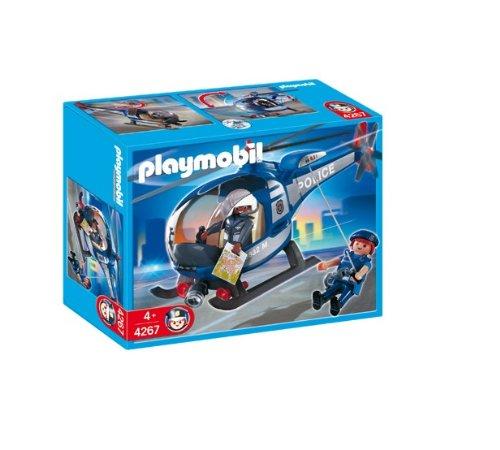 Playmobil 626019 - Policía Helicóptero De Policía