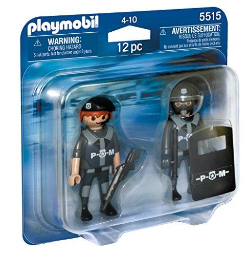 PLAYMOBIL Duo Pack - City Life Figuras Policías Juegos de construcción 5515