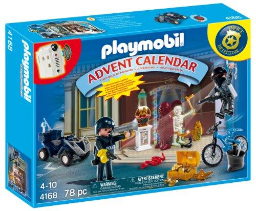 PLAYMOBIL - Calendario de Navidad Policías y Ladrones (4168)