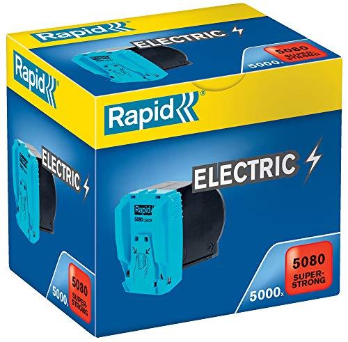 RAPID 20993700 - Cassette grapas 1x5000 para grapadoras eléctricas 5080E