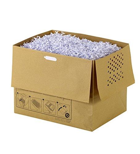 Rexel Mercury 1765029 - Pack de 20 bolsas reciclables para destructora de papel, 40 l de capacidad