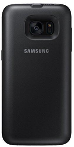 SAMSUNG Backpack- Funda Oficial con batería Externa Galaxy S7 (3400 mAh, 5V, 1A), Negro- Versión española