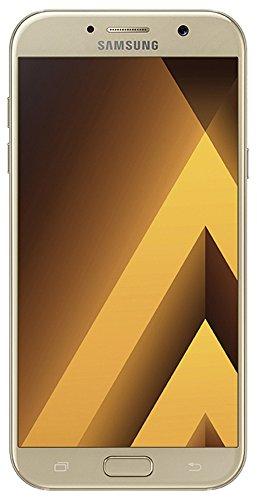 Samsung Galaxy A3 (2017) - Smartphone (pantalla Super AMOLED táctil capacitiva de 4.7 pulgadas, 16GB, Android, A320F NFC LTE) color dorado
