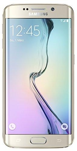 Samsung Galaxy S6 Edge - Smartphone libre Android (pantalla 5.1", cámara 16 Mp, 32 GB, Quad-Core 2.1 GHz, 3 GB RAM), dorado