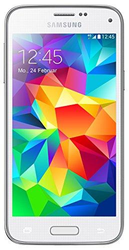 Samsung Galaxy S5 Mini - Smartphone libre Android (pantalla 4.5", cámara 8 Mp, 16 GB, Quad-Core 1.4 GHz, 1.5 GB RAM), blanco- Versión Extranjera