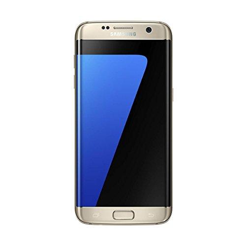 Samsung Galaxy S7 Edge - Smartphone Libre 5.5" (Android 6.0, Pantalla Dual Edge Super AMOLED, cámara Trasera 12 MP y Frontal 5 MP, 32 GB) [Versión española: Incluye Samsung Pay] Dorado