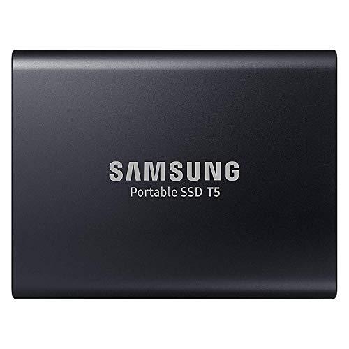 Samsung T5 2TB - Disco Estado sólido SSD Externo (2TB, USB), Color Negro