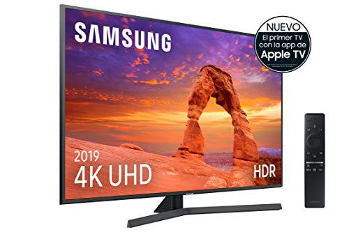 Samsung 4K UHD 2019 43RU7405 - Smart TV de 43" con Resolución 4K UHD, Ultra Dimming, HDR (HDR10+), Procesador 4K, One Remote Control, Apple TV y compatible con Alexa