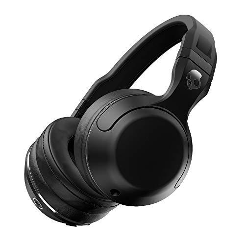 Auriculares Skullcandy Hesh 2 Over-Ear Bluetooth Inalámbricos con Micrófono Integrado, Supreme Sound y Bajos Potentes, 15 Horas de Batería Recargable, Almohadillas de Cuero Sintético Suave, Negro