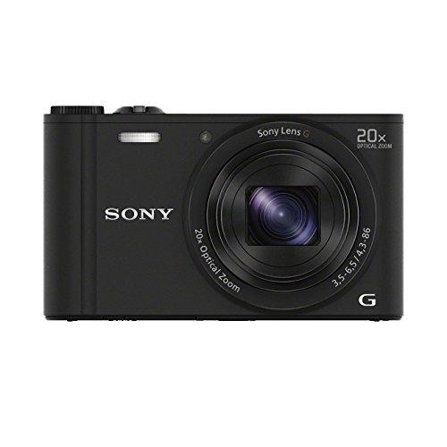 Sony DSC-WX350 - Cámara compacta de 18.2 MP (Pantalla de 3", Zoom óptico 20x, estabilizador óptico, vídeo Full HD), Negro