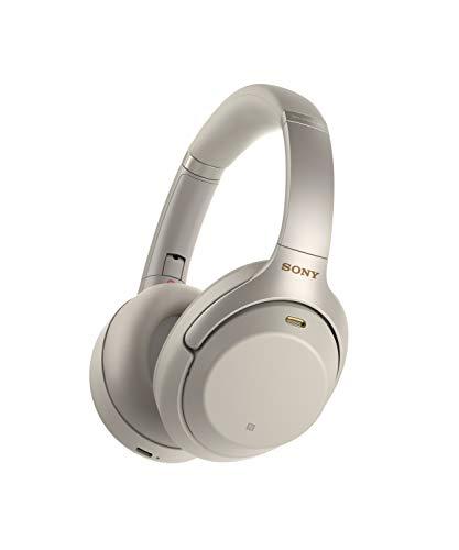 Sony WH-1000XM3S - Auriculares de diadema inalámbricos con Alexa integrada (Bluetooth, Hi-Res Audio, Noise Cancelling, Sense Engine, asistente de voz, 30h de autonomía de batería) color plata