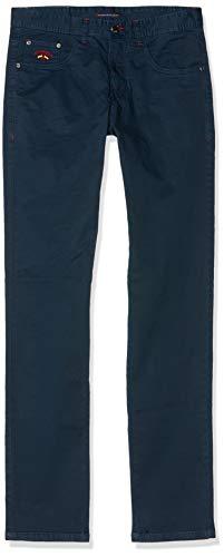 Spagnolo PT Gabardina Elast 5 Bolsillos Pantalones, Azul Marino, 38 para Hombre