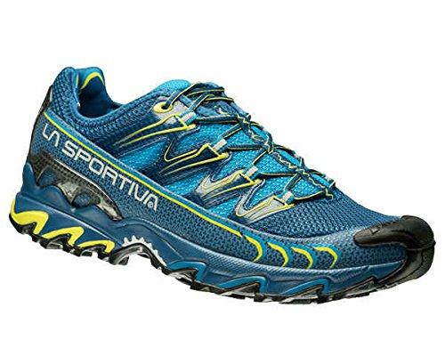 La Sportiva Ultra Raptor, Zapatillas de Trail Running para Hombre, Multicolor (Blue/Sulphur 000), 45 EU