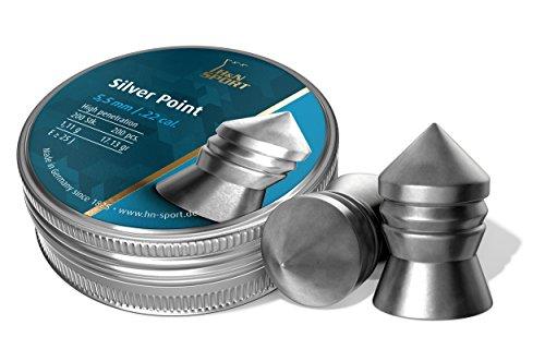 H&N Sports Silver Point - Balines H&N Silver Point Unisex, Talla 5.5 mm