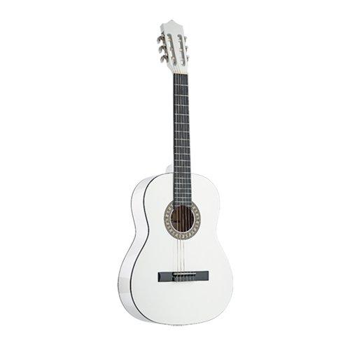 Stagg C542 WH - Guitarra clásica (tamaño 4/4), color blanco