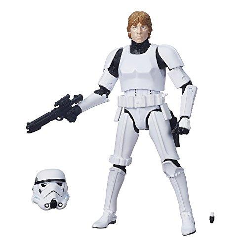Star Wars El Negro Serie Luke Skywalker (disfraz Stormtrooper) 15cm Figura