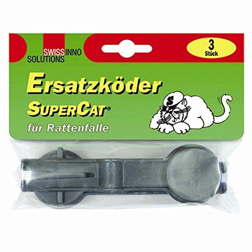 Supercat 14040411 Cebo para Trampa Ratas (Blister 3 Piezas)