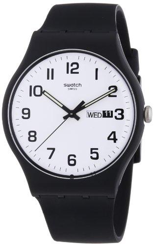 Swatch Twice Again - Reloj de Cuarzo Color Negro