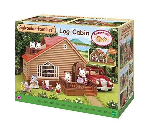 SYLVANIAN FAMILIES- Log Cabin Mini muñecas y Accesorios, (Epoch para Imaginar 4370)
