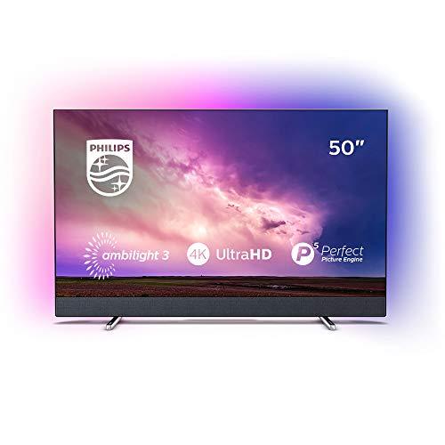Philips - TV Led 127 Cm (50 ) Philips 50Pus8804/12 4K HDR Smart TV, Ambilight Y Android TV con Inteligencia Artificial (IA)