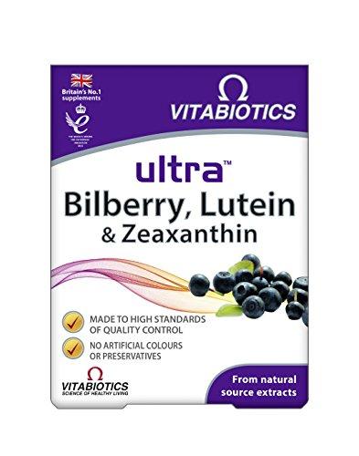 Ultra Bilberry and Lutein - Pack of 30 Tablets