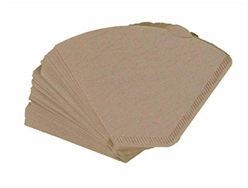Unbleached Coffee Filter Papers Size 102 suitable for coffee machines and coffee cones by Unisave