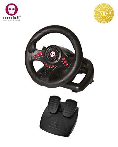 Universal volante y pedales para PC, PlayStation 3/4, PS3 / PS4 y Xbox One
