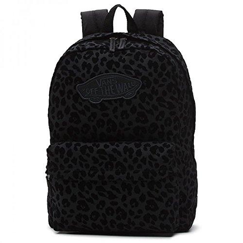 Vans Realm Backpack Mochila Tipo Casual, 42 cm, 22 Liters, Negro (Black Leopard)
