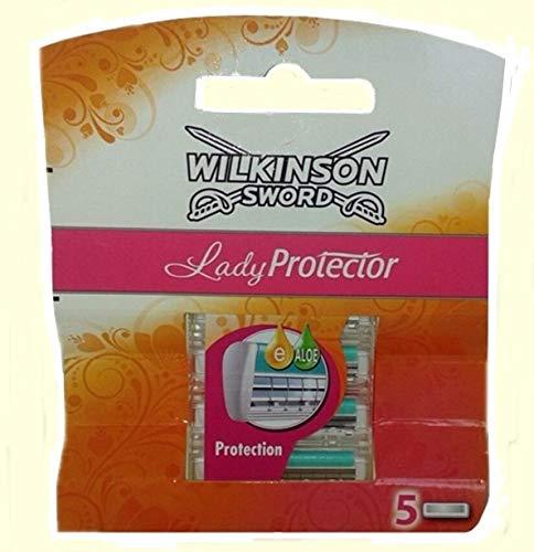 Wilkinson Sword Lady Protector - Cuchillas de afeitar (5 unidades)