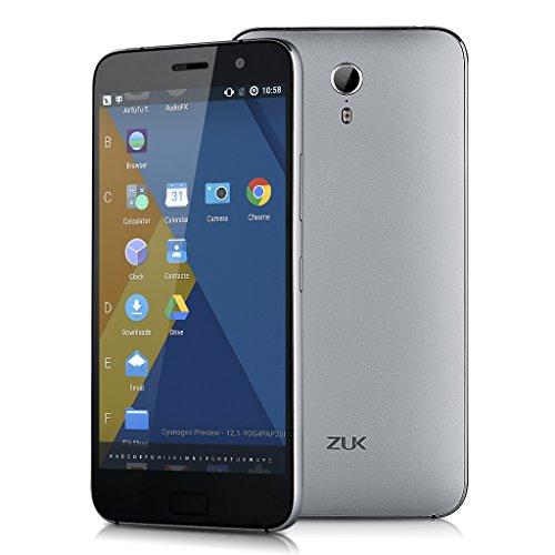 Zuk Z1 - Smartphone Cyanogen OS (pantalla 5.5", cámara 13 Mp, 64 GB, Quad-Core 2.5 GHz, 3 GB RAM), gris